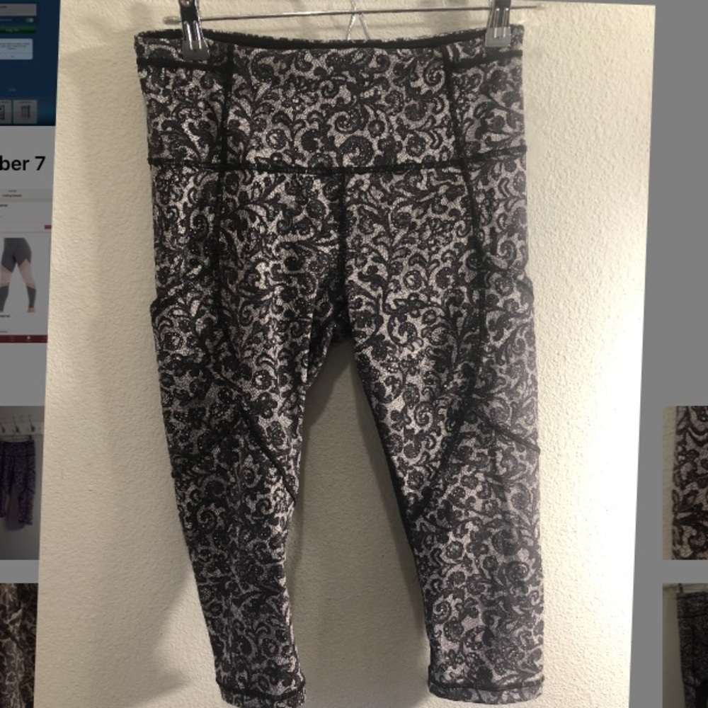 New never worn sz 8 LULULEMON ATHLETICA Yoga pants